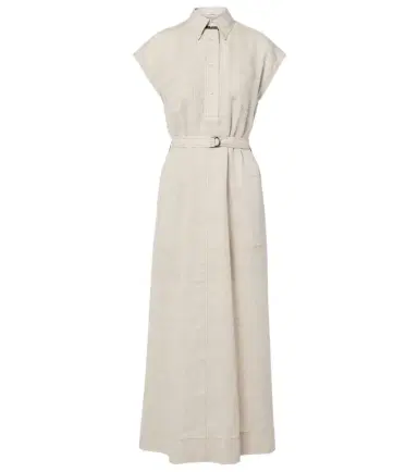 Brunello Cucinelli Linen maxi dress | Thumbnail 1
