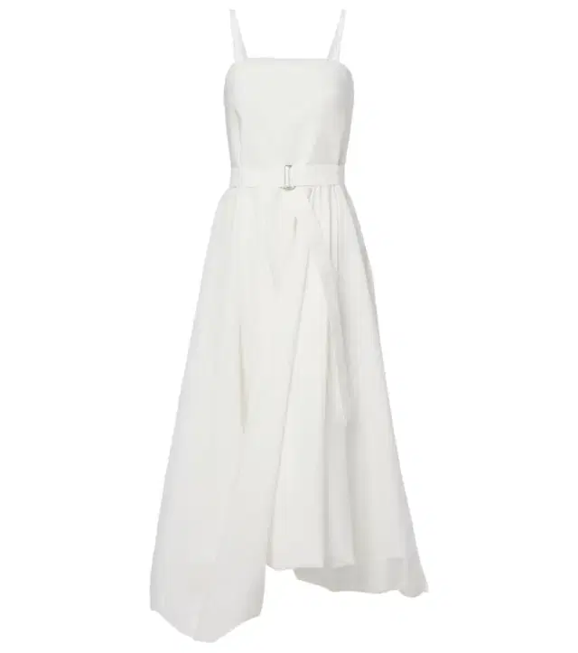 Brunello Cucinelli Cotton-blend midi dress
