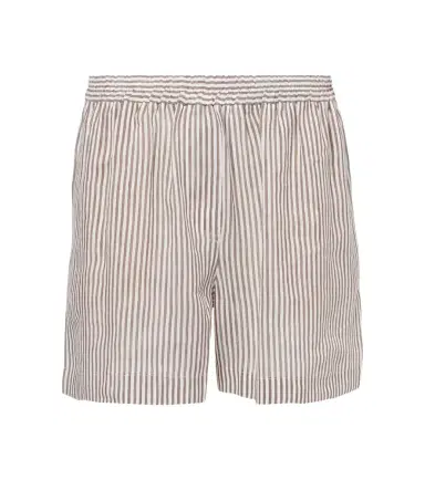 Brunello Cucinelli Linen and silk Bermuda short | Thumbnail 1