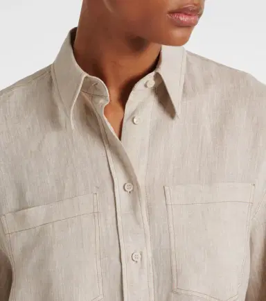 Brunello Cucinelli Linen shirt | Thumbnail 4