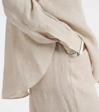 Brunello Cucinelli Linen shirt | Thumbnail 5