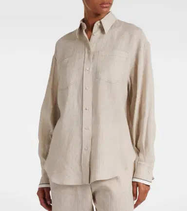 Brunello Cucinelli Linen shirt | Thumbnail 6