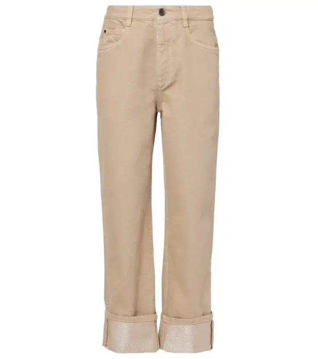 Brunello Cucinelli Mid-rise straight jeans
