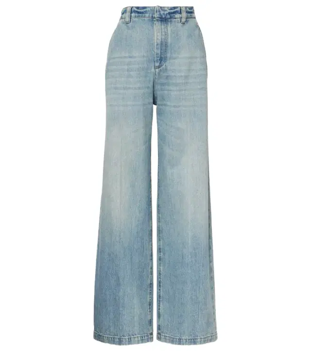 Brunello Cucinelli Low Slung Monili wide-leg jeans
