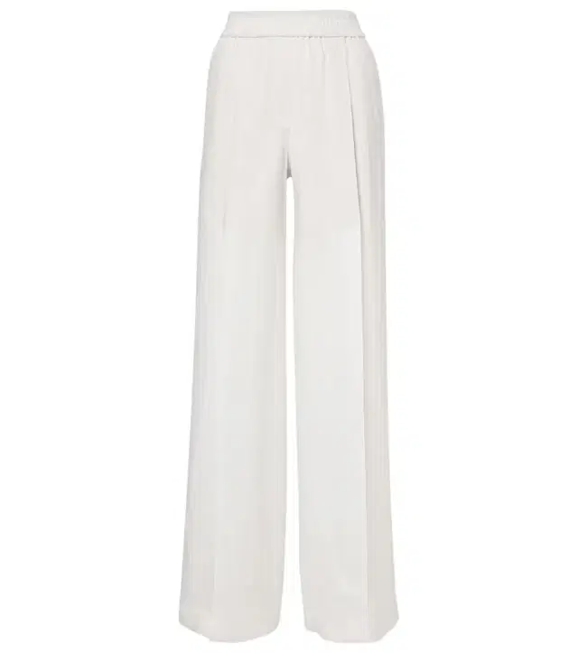 Brunello Cucinelli Linen wide-leg pants