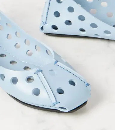 Alaïa Alaïa Perfo leather ballet flats | Thumbnail 2