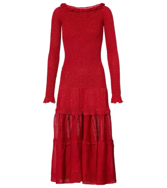 Altuzarra Polly off-shoulder jersey maxi dress