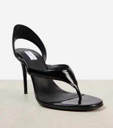 Alaïa Alaïa Infradito leather thong sandals | Thumbnail 5