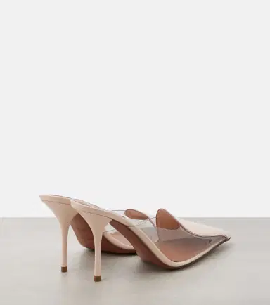 Alaïa Alaïa Le Caur Abstrait 90 patent leather mules | Thumbnail 3 Alaïa Alaïa Le Caur Abstrait 90 patent leather mules | Thumbnail 3