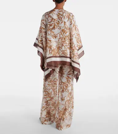 Brunello Cucinelli Printed silk top | Thumbnail 4