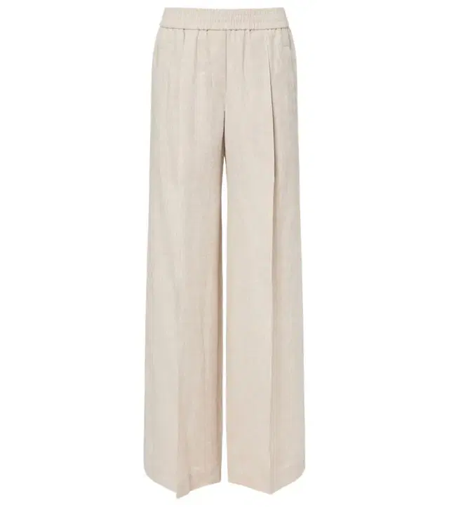 Brunello Cucinelli Linen wide-leg pants