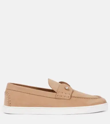 Christian Louboutin Chambeliboat leather slip-on shoes | Thumbnail 3