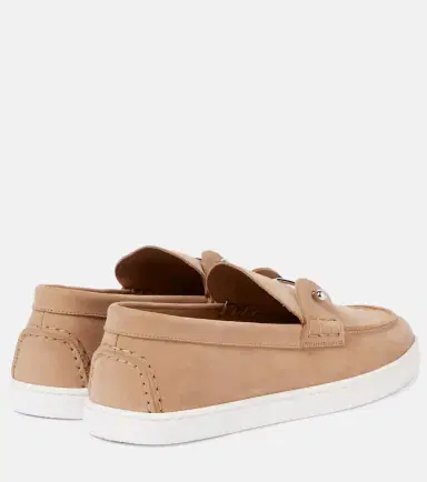 Christian Louboutin Chambeliboat leather slip-on shoes | Thumbnail 4