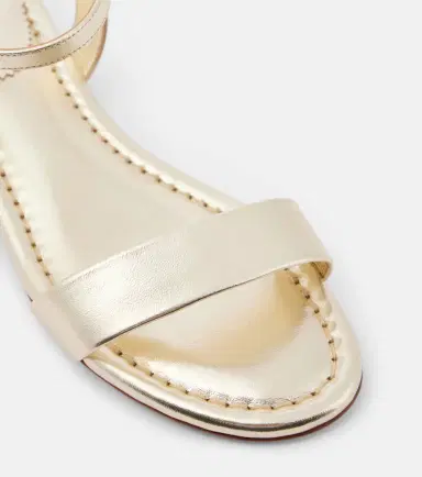 Christian Louboutin Sweet Jane metallic leather sandals | Thumbnail 3
