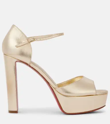 Christian Louboutin Sandaloo 130 leather peep-toe pumps | Thumbnail 2 Christian Louboutin Sandaloo 130 leather peep-toe pumps | Thumbnail 2