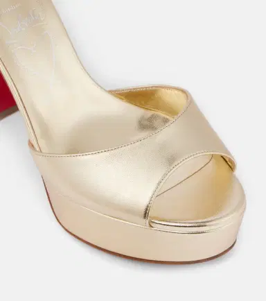 Christian Louboutin Sandaloo 130 leather peep-toe pumps | Thumbnail 4 Christian Louboutin Sandaloo 130 leather peep-toe pumps | Thumbnail 4