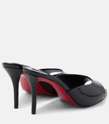 Christian Louboutin Miss Z 80 patent leather mules | Thumbnail 4