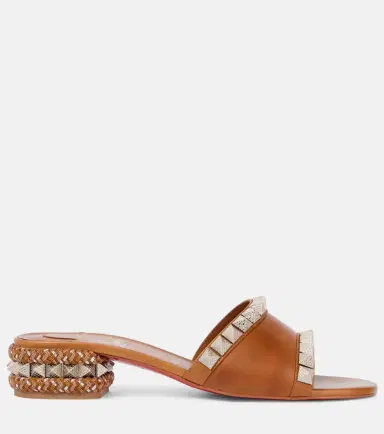 Christian Louboutin Pyramule 30 spiked leather mules | Thumbnail 2 Christian Louboutin Pyramule 30 spiked leather mules | Thumbnail 2
