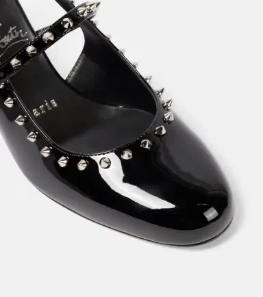 Christian Louboutin Janispikes 55 patent leather Mary Jane pumps | Thumbnail 5