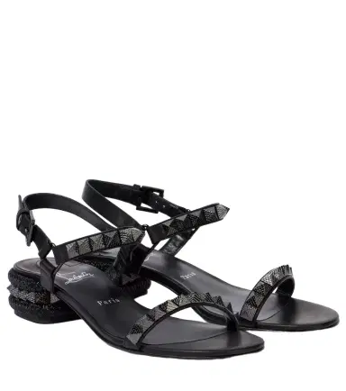 Christian Louboutin Pyrasand 30 leather sandals | Thumbnail 1 Christian Louboutin Pyrasand 30 leather sandals | Thumbnail 1