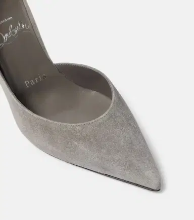 Christian Louboutin Irizia 85 suede pumps | Thumbnail 2 Christian Louboutin Irizia 85 suede pumps | Thumbnail 2