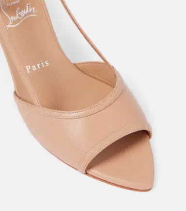 Christian Louboutin Miss Z 80 patent leather slingback pumps | Thumbnail 3