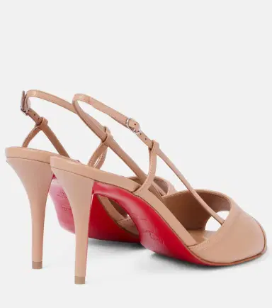 Christian Louboutin Miss Z 80 patent leather slingback pumps | Thumbnail 4
