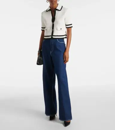 Nina Ricci High-rise wide-leg jeans | Thumbnail 2 Nina Ricci High-rise wide-leg jeans | Thumbnail 2