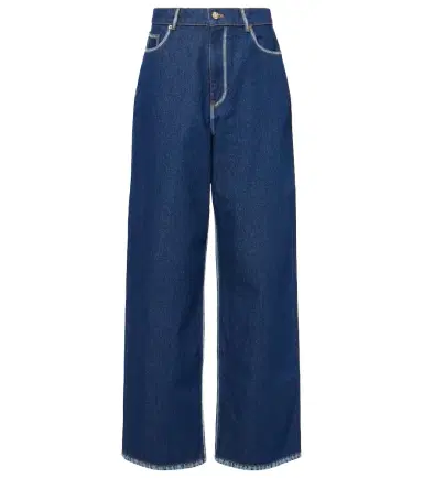 Nina Ricci High-rise wide-leg jeans | Thumbnail 1 Nina Ricci High-rise wide-leg jeans | Thumbnail 1
