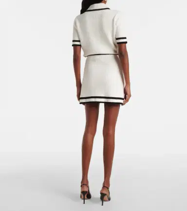 Nina Ricci Cotton-blend tweed miniskirt | Thumbnail 2 Nina Ricci Cotton-blend tweed miniskirt | Thumbnail 2