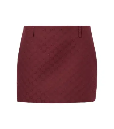 Gucci GG canvas cotton-blend miniskirt | Thumbnail 1 Gucci GG canvas cotton-blend miniskirt | Thumbnail 1