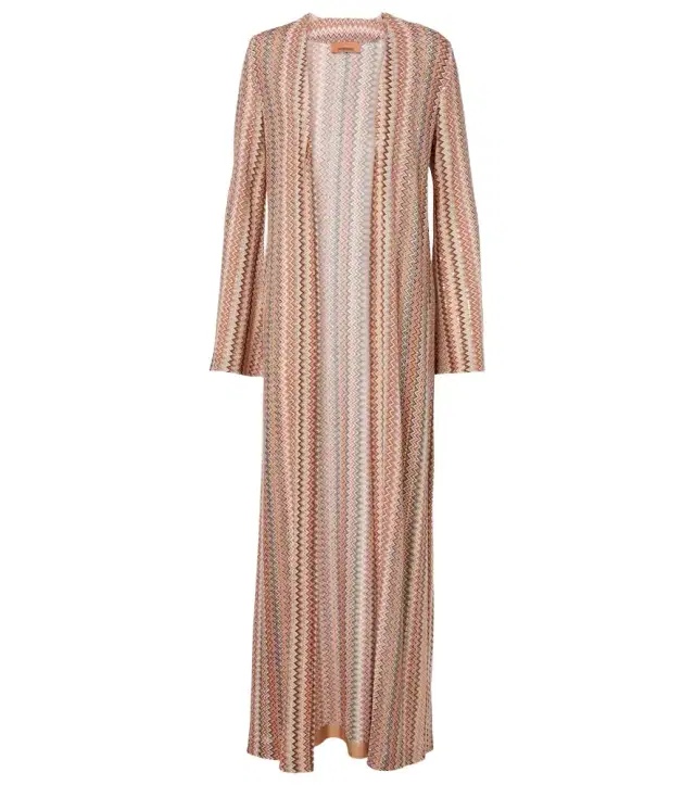 Missoni Zigzag lamé cardigan