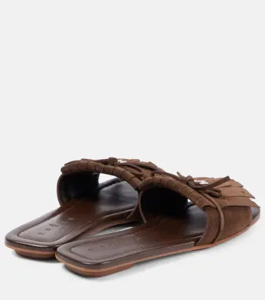 Hogan H685 fringed suede slides | Thumbnail 3
