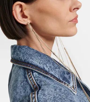 Alaïa Alaïa Chain necklace earrings | Thumbnail 5
