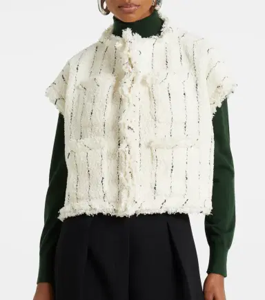 Sacai Tweed vest | Thumbnail 5