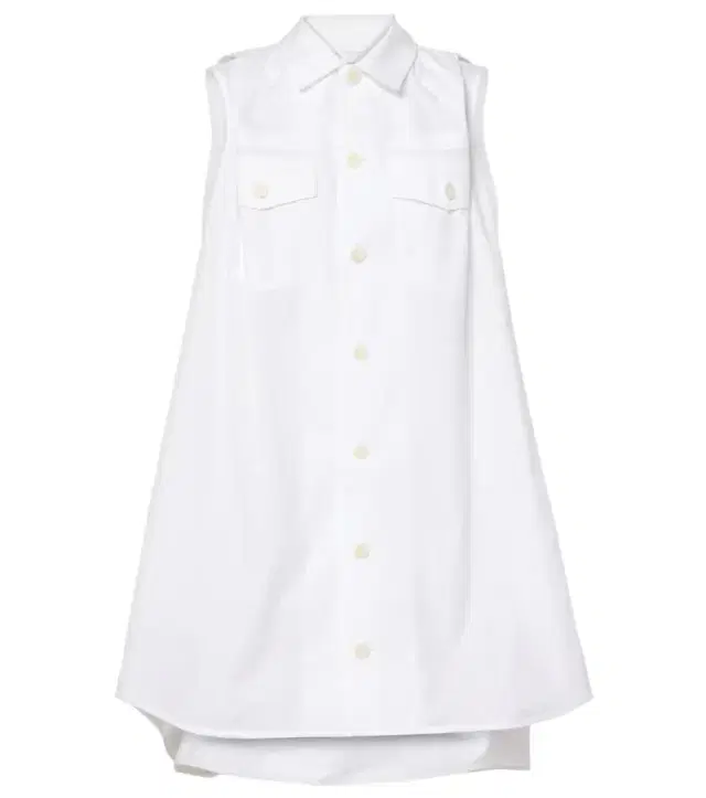 Poplin minidress