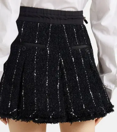 Sacai Striped tweed shorts | Thumbnail 4 Sacai Striped tweed shorts | Thumbnail 4