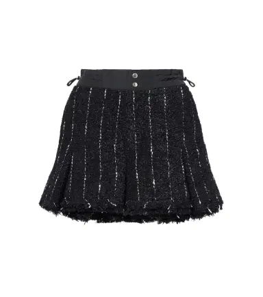 Sacai Striped tweed shorts | Thumbnail 1 Sacai Striped tweed shorts | Thumbnail 1