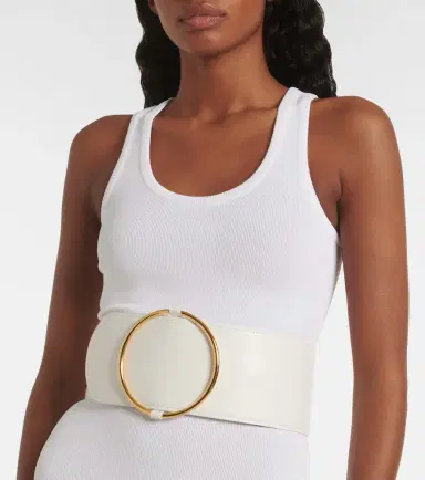 Alaïa Alaïa Ring leather belt | Thumbnail 3