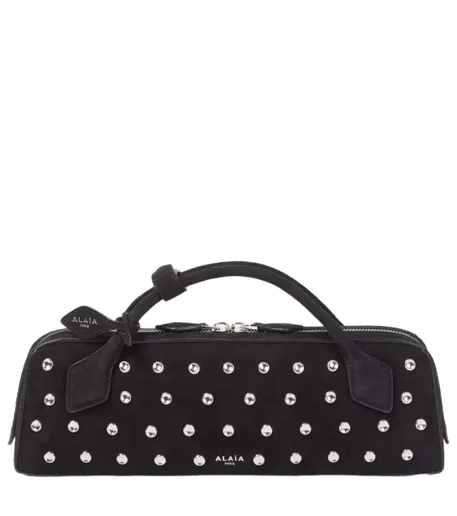 Alaia Alaïa Le Teckel studded leather clutch