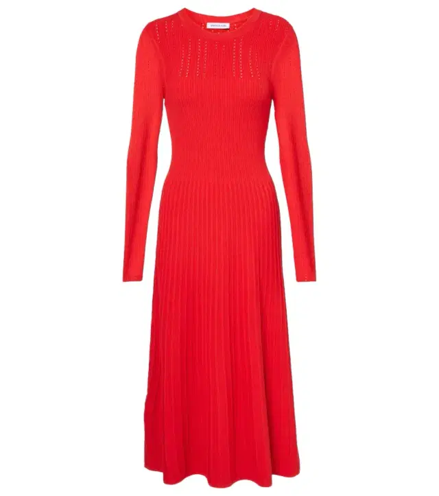 Veronica Beard Nami ribbed-knit sweater dress