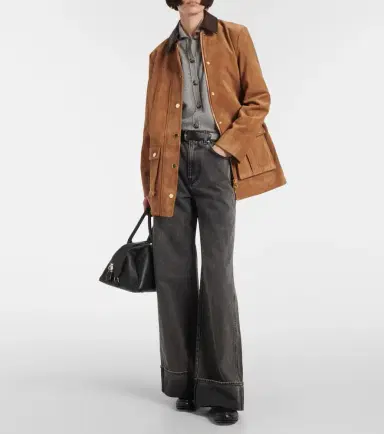 Veronica Beard Taylor high-rise wide-leg jeans | Thumbnail 2 Veronica Beard Taylor high-rise wide-leg jeans | Thumbnail 2
