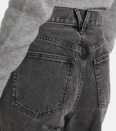 Veronica Beard Taylor high-rise wide-leg jeans | Thumbnail 4 Veronica Beard Taylor high-rise wide-leg jeans | Thumbnail 4