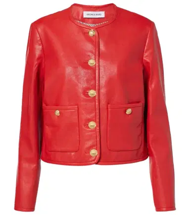 Veronica Beard Andrea leather jacket | Thumbnail 1
