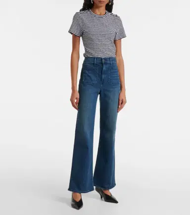 Veronica Beard Crosbie high-rise flared jeans | Thumbnail 5