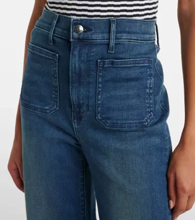 Veronica Beard Crosbie high-rise flared jeans | Thumbnail 7