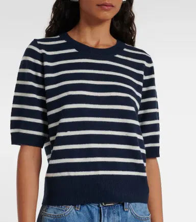 Veronica Beard Shana striped cashmere sweater | Thumbnail 2