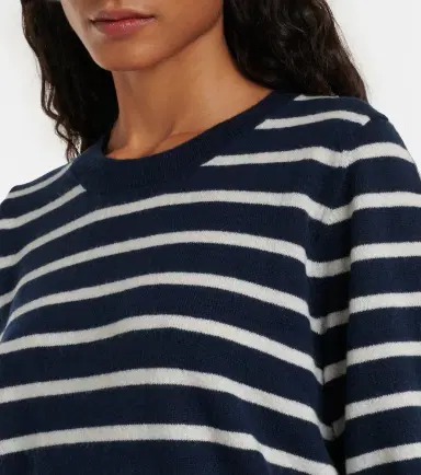 Veronica Beard Shana striped cashmere sweater | Thumbnail 3
