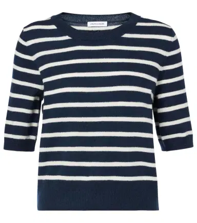 Veronica Beard Shana striped cashmere sweater | Thumbnail 1