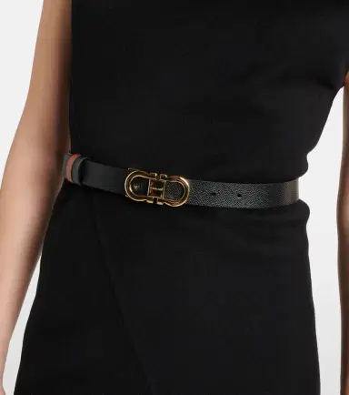 Ferragamo Gancini reversible leather belt | Thumbnail 2
